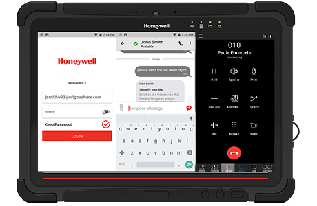大画面ディスプレイ搭載 業務用タブレット